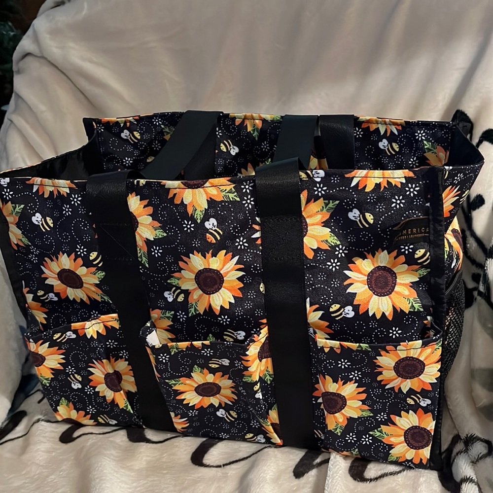 Organizational Sunflower Tote